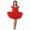 Red, variant on YunPes Toddler Girls Ballet Leotard Dress Rhinestone Sleeveless Dance Dress Tulle Tutu Skirts Kids Stage Performance Ballerina Costume