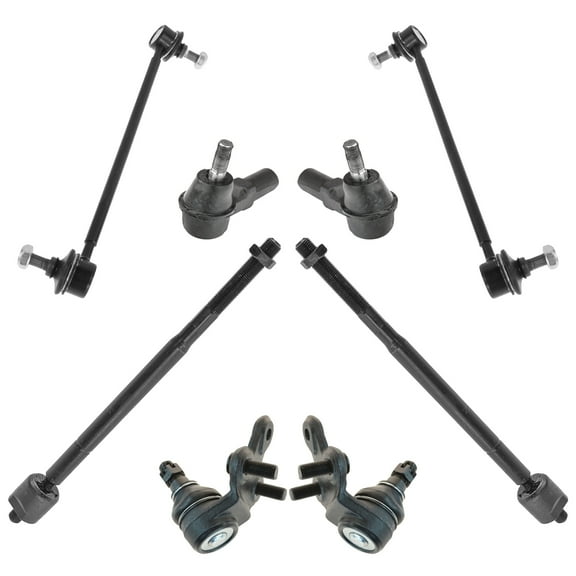 TRQ Inner Outer Tie Rod Lower Ball Joint Sway Bar End Link Set for Toyota Lexus PSA59312 Fits select: 1997-2001 TOYOTA CAMRY, 1997-2004 TOYOTA AVALON