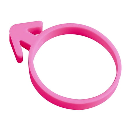 

Pkeoh Piping Bags 10Pc Silicone Pipe Bag Cable Tie Seal Ring Fixing Ring Binding Ring Tool Kitchen Organization Hot Pink