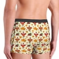 thumbnail image 4 of KLL Thanksgiving Turkeys Men's Cotton Boxer Briefs Underwear-XX-Large, 4 of 7