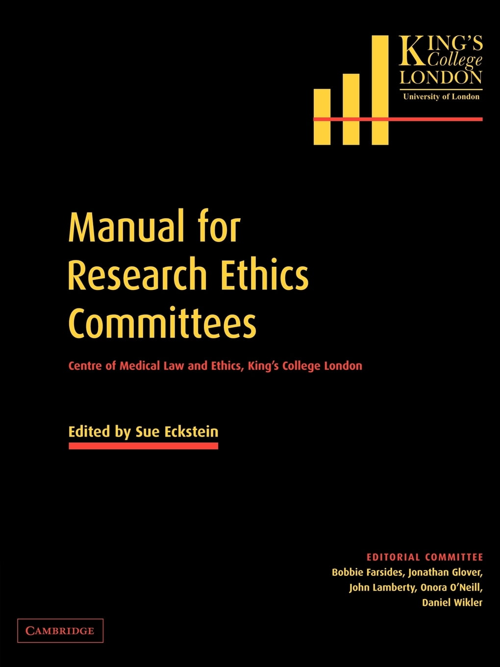 guide for research ethics committee members