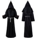 thumbnail image 3 of Disfraz de Halloween Disfraz antiguo Túnica de monje medieval Disfraz de monje Disfraz de mago Sacerdote Cos Costume_x, 3 of 5