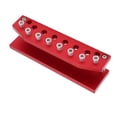 thumbnail image 5 of Screwdriver Stand 8 Holes Aluminum Alloy Tweezers Storage Rack Lightweight Portable Screwdriver Holder for Repair Shop, 5 of 5