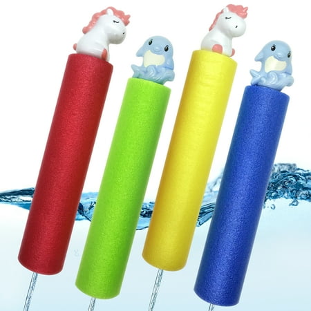 S SWIRLLINE Super Soaker Water Blaster Squirt Guns Water Gun Squirters for Kids Summer Toys 4 Pcs