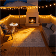 thumbnail image 7 of JERFIT Silver Indoor Outdoor Rug 7x10, Modern Polypropylene Area Rug for Patio, Deck, Poolside, Entryway, Stain Resistant Easy Clean Reversible Flatweave, 7 of 7