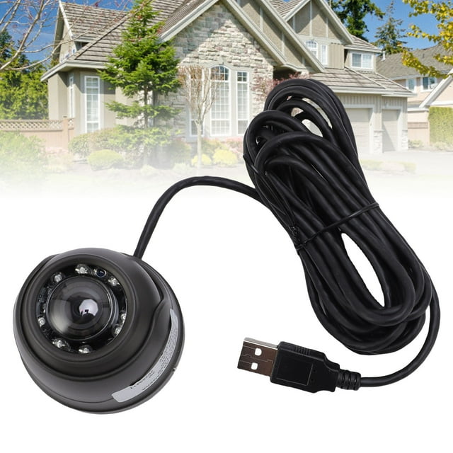 Dome Webcam, Dome Camera USB Weather Proof for PC