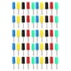 thumbnail image 1 of Conector banana recto, juego de 10 clavijas banana rectas, conector de cable banana, clavija banana, el mejor de su clase, 1 of 9