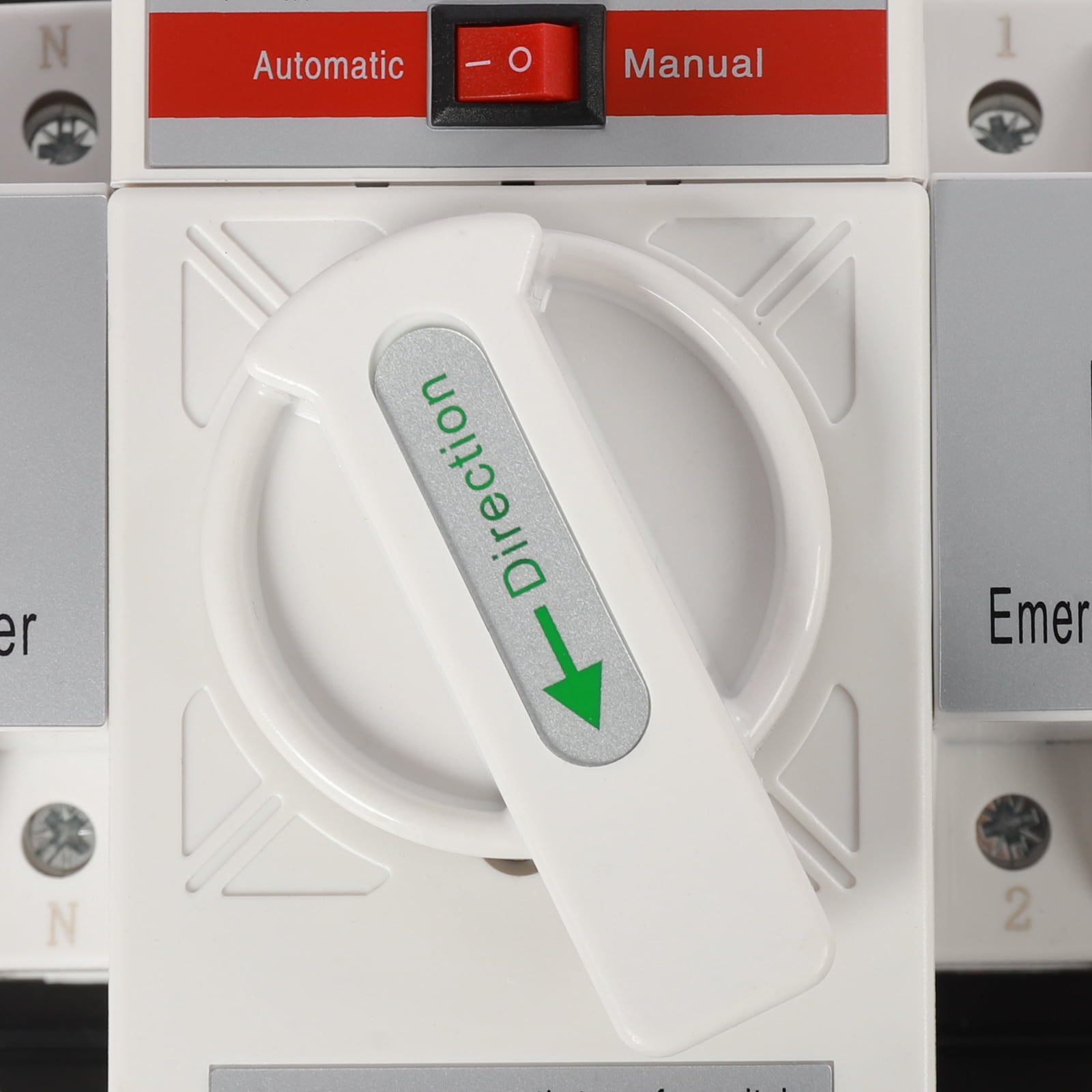 Peakora 110v 2p 63a Mini Dual Power Automatic Transfer Switch Toggle Controller Change-Over Switch Self Cast Conversion Ac-33ib 2p 63a 110v Toggle