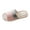 Pink, variant on Mepaouo Womens Mens Unisex Home Slippers Linen Cotton Open Toe Soft Non Slip Summer Beach Slides