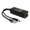 thumbnail image 4 of Divisor POE Estándar IEEE 802.3AT, Salida CC de 12 V/1 A-2 A, Entrada CC de 48-52 V para Sistemas de Seguridad con Cámaras IP CCTV., 4 of 5