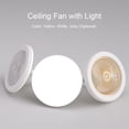 thumbnail image 4 of Modern Ceiling Fan with Light 2-In-1 Low Profile Ceiling Fans, 4 of 8