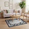 thumbnail image 3 of ODIKA 4'x6' Washable Area Rug Snake Serpent Vintage Tattoo Aesthetic With Allover Scattered Motif for Dorm Room, Small Living Stain Resistant Low Profile, Easy Care, 3 of 7