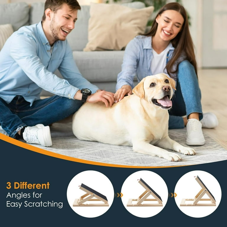 Scratching board outlet for dogs