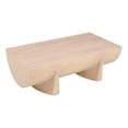 thumbnail image 1 of Wilhelm Coffee Table - 48" Log Design - Natural Mango Wood Hand Crafted, 1 of 17