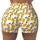 thumbnail image 2 of Fotbe Yellow Pears Shorts Sin Costuras – Shorts Deportivos de Cintura Alta para Mujer, Elásticos para Gimnasio, Yoga, Running o Ciclismo-Medium, 2 of 8