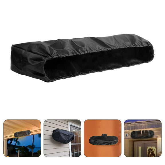 Supvox Garden Heater Cover 420D Oxford Cloth Black Protects from Weather