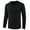 Black, variant on UAMVSH Men's Long Sleeve Raglan Shirts Soft Lightweight V-Neck Running Workout T-Shirts Trendy Baseball Athletic Pullover Tops(XX-Large,Black)