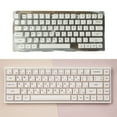 thumbnail image 2 of Yammee 120 Keycap Set Minimalist White Keycaps for Mechanical Keyboard English Japanese Russian Korean Languages, 2 of 16
