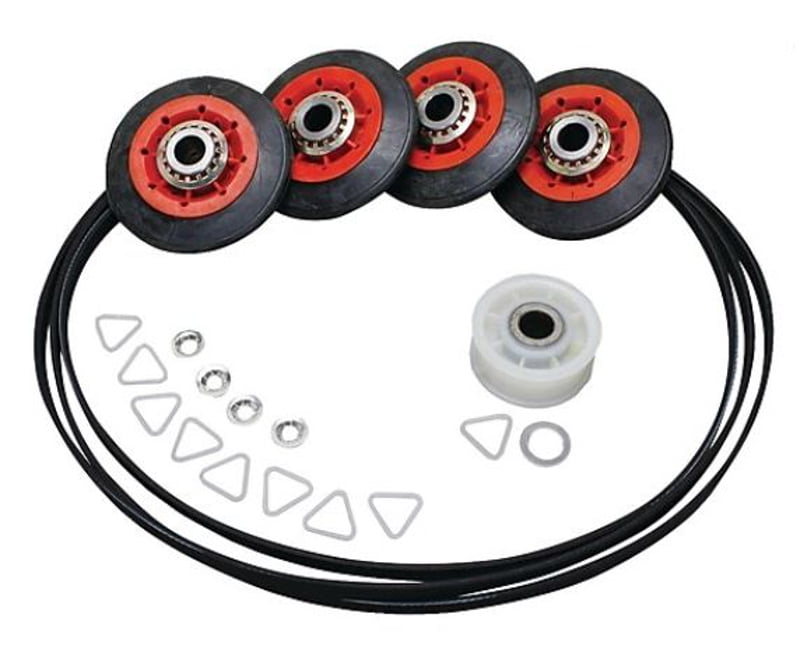 40111201 Y54414 BELT AND TENSION PULLEY KIT FOR AMANA MAYTAG DRYERS 