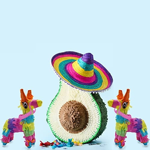 6 Pzas Mini Piñata 4x7" - Decoraciones para Fiesta Fiesta, Suministros Mexicanos para Fies 4E's Novelty 4E's Novelty
