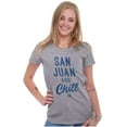 thumbnail image 3 of San Juan Puerto Rico Chill Vintage Womens Slim Fit Graphic Tee Brisco Brands S, 3 of 5