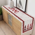 thumbnail image 4 of Valentine's Day Table Runner - 70 Inch Long, Kitchen Dining Table Runner Dresser Scarves, Love Heart Roses Gnomes Romantic Farmhouse Decor for Coffee Tables Wedding Party Banquet, 4 of 8