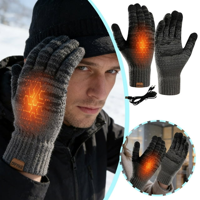 Rechargeable Heated Hand Warmer for Outdoor Winter Activities – Portable Frictionless Heating Gear for Cold Weather and Winter Sports