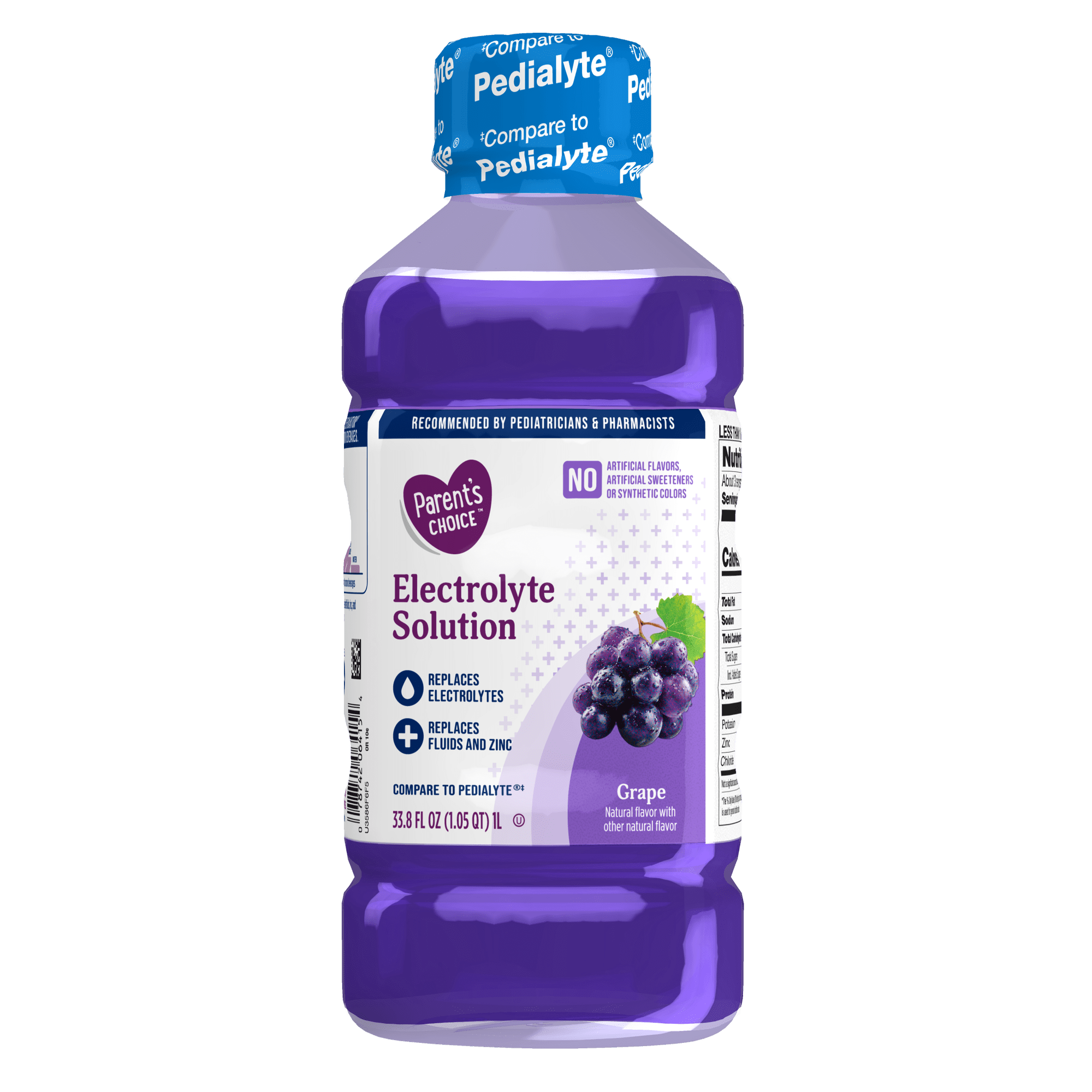 Parent's Choice Electrolyte Solution, Grape, 1 Liter