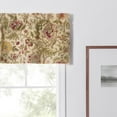 thumbnail image 3 of Ellis Curtain Regency Straight 3" Rod Pocket Valances for Windows 50" x 15" Antique, 3 of 5