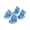 Blue, variant on CSStudio 4Pcs Breathable Mesh Dog Sandals, Adjustable Soft Sole Puppy Shoes, Anti- Paw Protectors for Small Dogs for Hot Pavement Summer Walking
