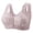 Gray, variant on Front Closure Bras for Older Women Full Coverage Wireless Bras for Seniors Comfort Front Close Push Up Bras with Back Support Everyday Bras, 36B/C-48B/C