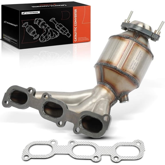A-Premium Front Exhaust Manifold Catalytic Converter with Gasket Direct-Fit Compatible with Ford Escape 2009-2012 & Mazda Tribute 2009-2011 & Mercury Mariner 2009-2011, 3.0L, EPA Compliant
