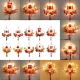 thumbnail image 5 of Chinese New Year 2024 Decoration Pendant Led Lamp Wreath Spring Festival Decor, 5 of 5