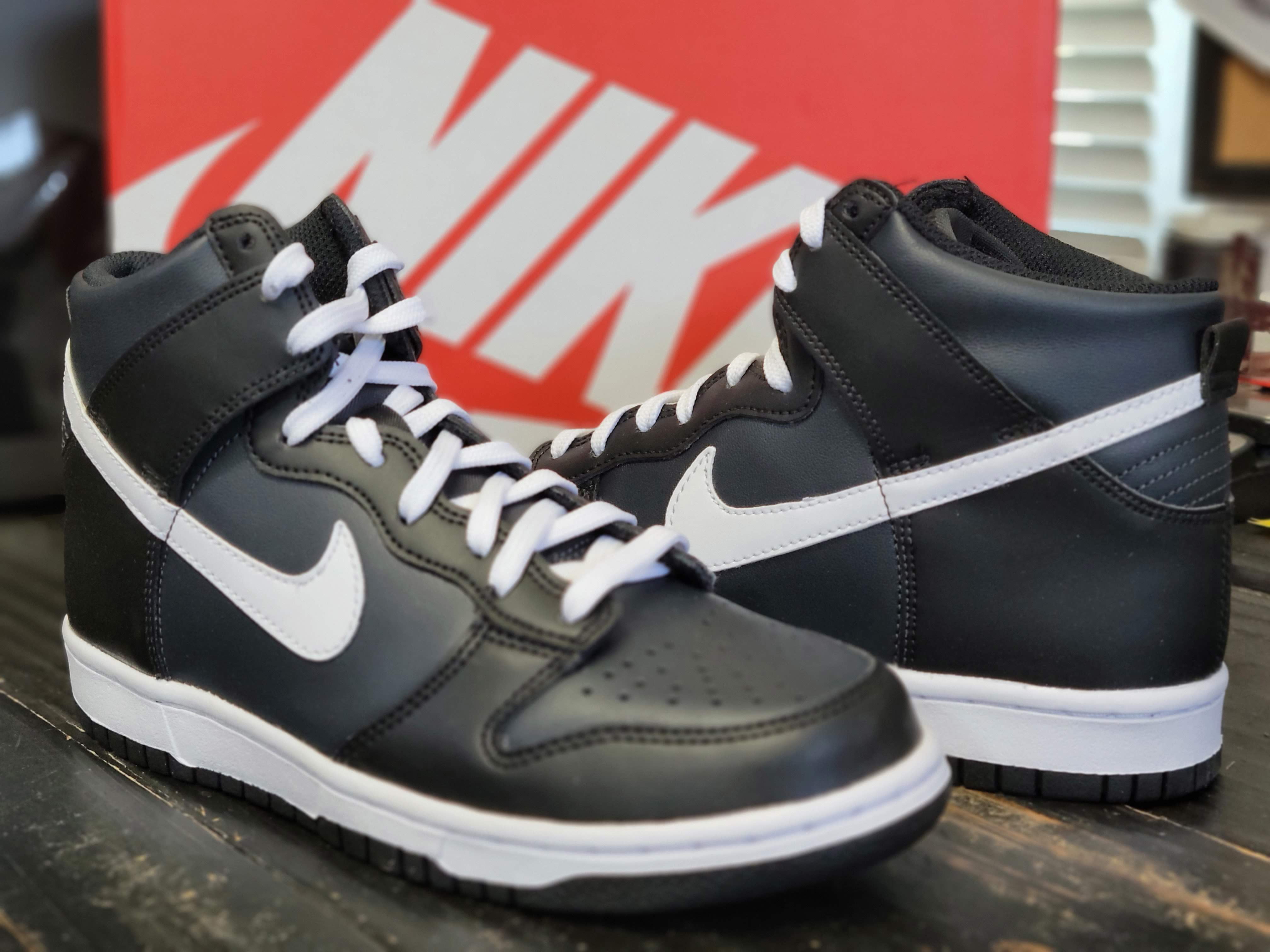 Nike Dunk High Anthacite/White-Black Sneakers DH9751-001 GS Kid 6.5 ...