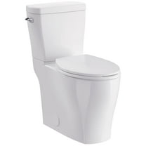 Gerber Lemora White Vitreous China 1.28 GPF ADA Height Two-Piece Toilet