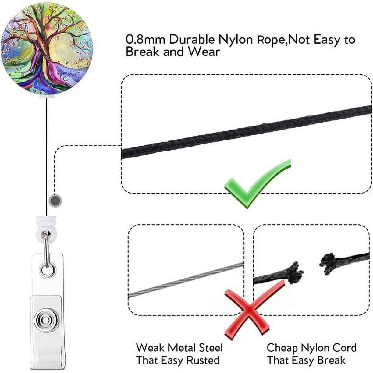 Mickey Mouse Disney Stained Glass Retractable ID Card Badge Reel with  Alligator Clip Name Nurse Decorative Badge Holder Clip on Card Holders :  : Office Products