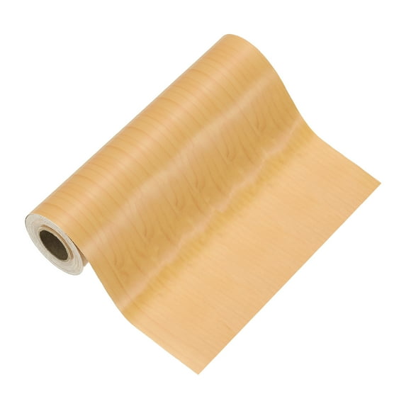 Uxcell Wood Grain Tape Self-Adhesive Wood Texture Repair Tape Wooden Effect Patch Cherry 12" x 32 ft