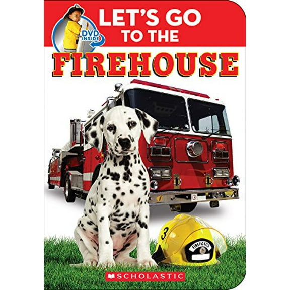 Pre-Owned Let's Go to the Firehouse [With DVD] (Board book) 0545766346 9780545766340