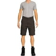 thumbnail image 4 of FULL BLUE Cargo Canvas Shorts, Performance Stretch, Regular Fit, Grey, Size 64, 4 of 6