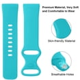thumbnail image 4 of Durable Silicone Smartwatch Band Sweat Sport Strap with Easy Adjustment Universal Fit for Various Models, 4 of 4