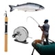 thumbnail image 3 of Mini Pole Hielo Cola Carrete Pesca Y Combo para Pescar en, 3 of 9