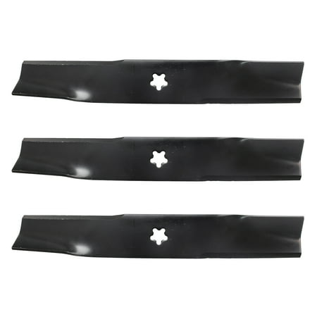 Blade 200 Srx Microheli USA Mower Blades U12025BP (3) High-Lift for Husqvarna 539113425 Dixon 575296401 Length 16-1/4 in. Width 2-1/2 in. Thickness .200 in. Center Hole 5 Point Star 48 in. Deck ()