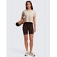 thumbnail image 3 of Remera CRZ YOGA Crop Relajada de Algodón Pima Mojave Tan XL, 3 of 6