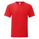 thumbnail image 1 of Fruit Of The Loom - Camiseta emblemática de la marca para hombre caballero (Rojo), 1 of 3