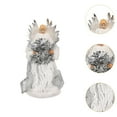 thumbnail image 6 of Kokiya , Christmas Decoration, Classic Reusable Angel Doll Christmas Treetop Figurine for Outdoor, Indoor A, 6 of 9