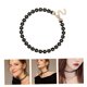 thumbnail image 5 of unbranded 2Ud Chokers Negros De Aleación Con Floral Para Fiesta Y Eventos, 5 of 8