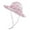 B, variant on EnJoCho Kids Sun Hat Girls Boys Mesh Bucket Hat Summer Cute Beach Hat Kids Foldable Fishing Hat 1-5Y Chin Adjustable