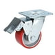 thumbnail image 1 of Rodaja Hierro Con Poliuretano Giratoria Con Freno 3" Surtek RP7B, 1 of 2