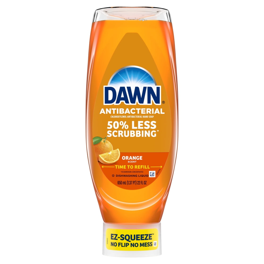 (2 pack) Dawn Ultra Antibacterial EZ-Squeeze Hand Soap, Orange Scent, 22 fl oz