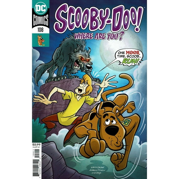 Scooby Doo, Where Are You? (DC) #108 VF ; DC Comic Book